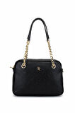 Tamer Tanca Kadın Suni Deri Siyah Postacı Çanta 743 2340 BN CNT SK25-26 SIYAH MNG