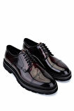 Tamer Tanca Erkek Hakiki Deri Bordo Klasik Ayakkabı 205 6155 ERK AYK SK25-26 BORDO ACMA