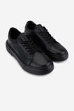 Valmenti Erkek Hakiki Deri Siyah Sneakers & Spor Ayakkabı 1163 2027 ERK AYK SK25-26 SIYAH DR