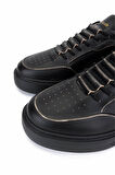 Barracuda Erkek Hakiki Deri Siyah/Siyah Sneakers & Spor Ayakkabı 511 BU3510A ERK AYK Y24 BRUSHED SAND