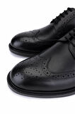 Tamer Tanca Erkek Hakiki Deri Siyah Klasik Ayakkabı 424 102 ERK AYK SK25-26 SIYAH