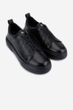 Valmenti Kadın Hakiki Deri Siyah Floter Sneakers & Spor Ayakkabı 1163 1600 BN AYK SK25-26 SIYAH FLTR