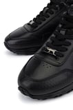 Tamer Tanca Erkek Hakiki Deri Siyah Sneakers & Spor Ayakkabı 381 23234 ERK AYK Y26 SIYAH
