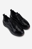 Valmenti Erkek Hakiki Deri Siyah Rugan Sneakers & Spor Ayakkabı 381 23347 ERK AYK Y26 SIYAH RGN