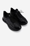 Valmenti Erkek Hakiki Deri Siyah Sneakers & Spor Ayakkabı 381 23312 ERK AYK Y26 SIYAH