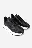 Valmenti Erkek Hakiki Deri Siyah Sneakers & Spor Ayakkabı 352 24394 ERK AYK Y26 SIYAH