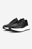 Valmenti Erkek Hakiki Deri Siyah Sneakers & Spor Ayakkabı 352 24394 ERK AYK Y26 SIYAH