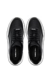 Tamer Tanca Erkek Hakiki Deri Siyah Sneakers & Spor Ayakkabı 381 23248 ERK AYK Y26 SIYAH