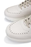 Tamer Tanca Erkek Hakiki Deri Beyaz Sneakers & Spor Ayakkabı 298 3595-3057 ERK AYK Y26 KRK BEYAZ HAVANA