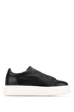 Tamer Tanca Erkek Hakiki Deri Siyah Floter Sneakers & Spor Ayakkabı 04 1144 ERK AYK Y26 SIYAH FLTR