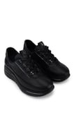 Tamer Tanca Kadın Hakiki Deri Siyah Sneakers & Spor Ayakkabı 298 3220 BN AYK Y26 SYH/ANTRASIT BSK