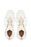 Tamer Tanca Kadın Suni Deri Beyaz Sneakers & Spor Ayakkabı 936 65160 BN AYK SK23/24 BEYAZ/BEJ