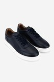 Valmenti Erkek Hakiki Deri Lacivert Sneakers & Spor Ayakkabı 04 4406 ERK AYK Y26 LACI FLTR