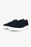 Valmenti Erkek Hakiki Deri Lacivert Süet Sneakers & Spor Ayakkabı 04 4411 ERK AYK Y26 LACI SUET