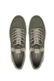 Tamer Tanca Erkek Hakiki Deri Yeşil Nubuk Sneakers & Spor Ayakkabı 1204 9169-F412 ERK AYK Y26 OLIVE DANTE