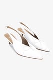 Valmenti Kadın Hakiki Deri Beyaz Slingback Ayakkabı 33 9000A BN AYK Y26 BEYAZ DR