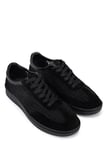 Tamer Tanca Kadın Hakiki Deri Siyah Sneakers & Spor Ayakkabı 1031 7164 BN AYK Y26 SYH SUET/SYH SIM/SYH