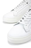 Tamer Tanca Erkek Hakiki Deri Beyaz Sneakers & Spor Ayakkabı 1212 2502 ERK AYK Y26 BEYAZ
