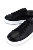 Tamer Tanca Erkek Hakiki Deri Siyah Sneakers & Spor Ayakkabı 1214 111 ERK AYK Y26 SIYAH DR