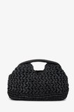 Valmenti Kadın Tekstil Siyah El Çantası 1141 811 BN CNT Y26 BLACK RAFFIA