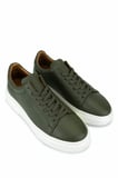 Tamer Tanca Erkek Hakiki Deri Haki Sneakers & Spor Ayakkabı 1212 2501 ERK AYK Y26 HAKI FLTR