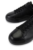 Tamer Tanca Erkek Hakiki Deri Siyah/Siyah Sneakers & Spor Ayakkabı 1212 2501 ERK AYK Y26 SYH TBN/SYH FLTR