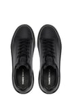 Tamer Tanca Erkek Hakiki Deri Siyah/Siyah Sneakers & Spor Ayakkabı 1212 2501 ERK AYK Y26 SYH TBN/SYH FLTR