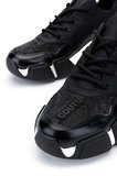 Tamer Tanca Erkek Hakiki Deri Siyah Sneakers & Spor Ayakkabı 1145 12546-Y ERK AYK Y246 SIYAH KMS