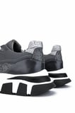 Tamer Tanca Erkek Hakiki Deri Gri Sneakers & Spor Ayakkabı 1145 12546-Y ERK AYK Y246 GRI PRST
