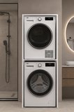 Atik No.1 Çamaşır ve Kurutma Makinesi Dolabı 2 Katlı Banyo Düzenleyici Çok Amaçlı Makine Dolabı