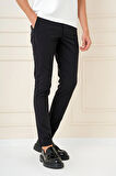 P 1161 Slim Fit Siyah Klasik Pantolon