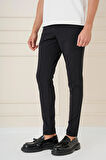 P 1161 Slim Fit Siyah Klasik Pantolon