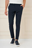 P 1161 Slim Fit Lacivert Klasik Pantolon