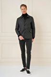 KA 081 Slim Fit Siyah Spor Kaban