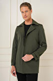 KA 086 Slim Fit Haki Spor Kaban