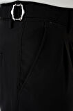 P 1162 Slim Fit Siyah Klasik Pantolon