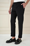 P 1162 Slim Fit Siyah Klasik Pantolon
