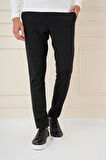 P 1163 Slim Fit Siyah Klasik Pantolon