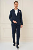 C 691 Slim Fit Lacivert Spor Ceket