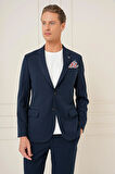 C 691 Slim Fit Lacivert Spor Ceket