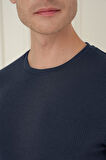 TS 887 Slim Fit Lacivert T-Shirt