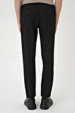 P 1165 Slim Fit Siyah Klasik Pantolon