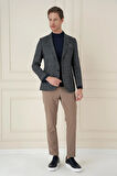 C 693 Slim Fit Siyah Spor Ceket