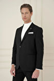 C 695 Slim Fit Siyah Spor Ceket
