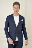 C 695 Slim Fit Lacivert Spor Ceket