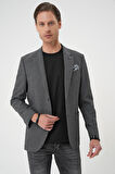 C 695 Slim Fit Antrasit Spor Ceket