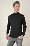 TS 894 Slim Fit Siyah Spor T-Shirt