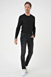 Denim 130 Slim Fit Beş Cepli Likralı Yıkamalı Siyah Jean Pantolon