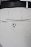 Slim Fit Pilesiz Yün Klasik Taş Kumaş Pantolon  P 1191