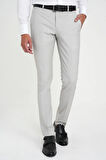 Slim Fit Pilesiz Yün Klasik Taş Kumaş Pantolon  P 1191